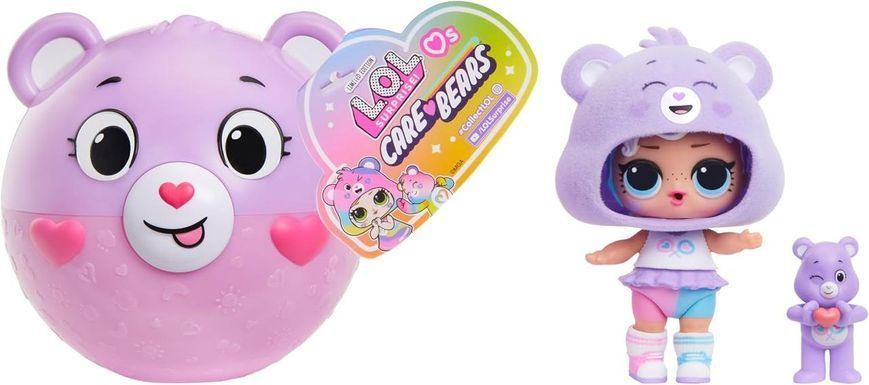 Ігровий набір з лялькою L.O.L. Surprise! Loves Care Bears &ndash; Дбайливі ведмедики 542704 ЛОЛ0073 фото