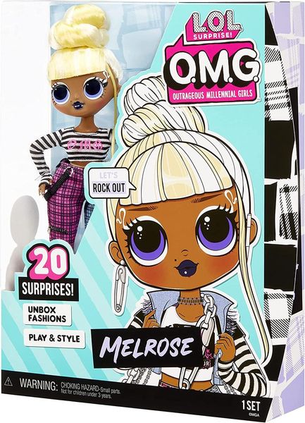 Лялька ЛОЛ ОМГ Мелроуз LOL Surprise OMG Merrose Fashion Doll (581864) ЛОЛ0070 фото