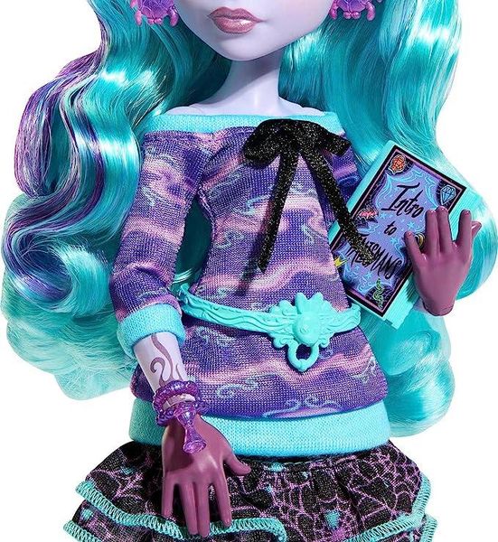 Лялька Монстер Хай Твайла Піжамна вечірка з вихованцем Monster High Creepover Party Twyla Doll HLP87 КМ0007 фото