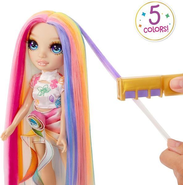 УЦІНКА (Прим'ята коробка) Лялька Рейнбоу Хай Амая Рейн Rainbow High Amaya Raine серії Hair Chalk & Style 526780 КР0020у фото