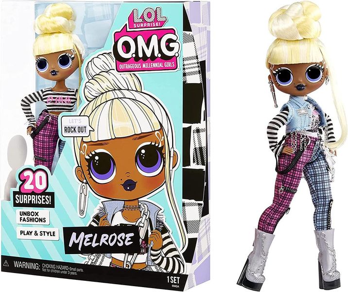 Лялька ЛОЛ ОМГ Мелроуз LOL Surprise OMG Merrose Fashion Doll (581864) ЛОЛ0070 фото