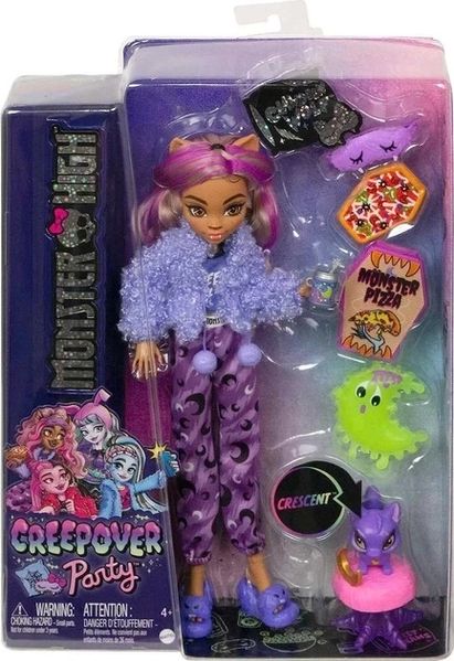 Монстр Хай Клодин Вульф Monster High Clawdeen Wolf Creepover Party HKY67 КМ0006 фото