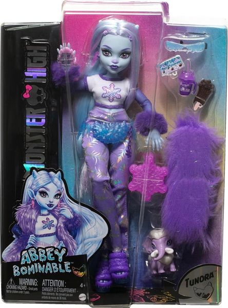 Кукла Монстер Хай Эбби Боминейбл Monster High Abbey Bominable Yeti HNF64 КМ0013 фото