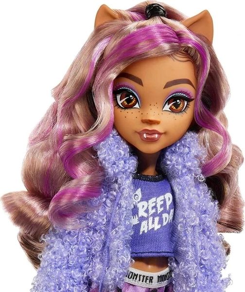 Монстр Хай Клодин Вульф Monster High Clawdeen Wolf Creepover Party HKY67 КМ0006 фото