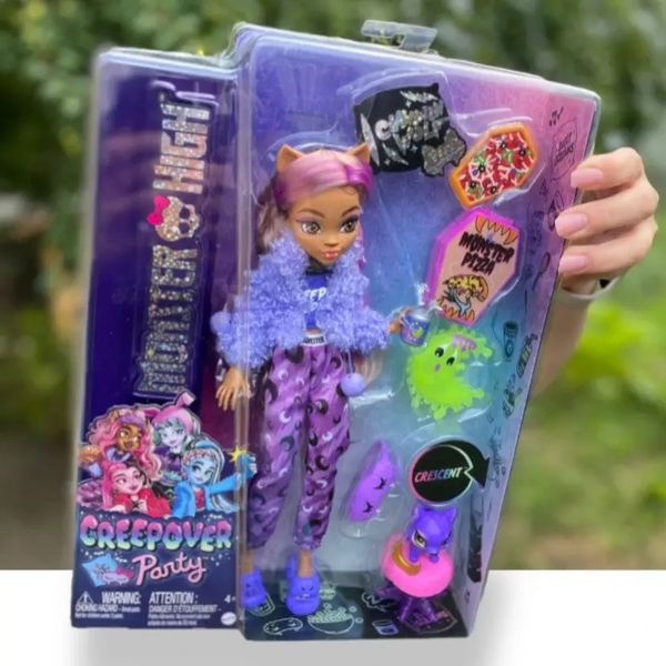 Монстр Хай Клодин Вульф Monster High Clawdeen Wolf Creepover Party HKY67 КМ0006 фото