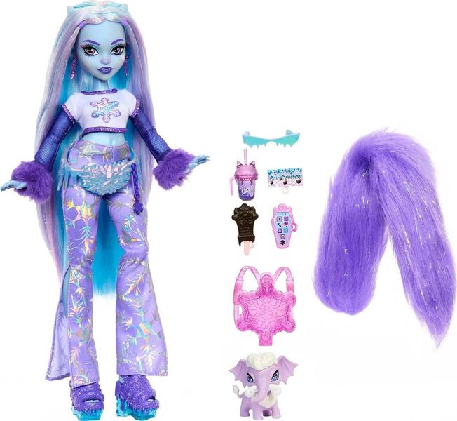 Кукла Монстер Хай Эбби Боминейбл Monster High Abbey Bominable Yeti HNF64 КМ0013 фото