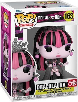 Фигурка Funko POP!: Retro Toys: Monster High 80th Anniversary of Mattell Draculaura 86571 ФП0026 фото