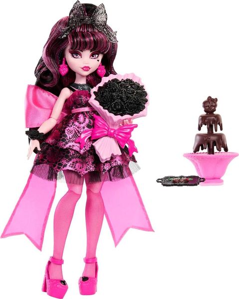 Кукла Mattel Монстер Хай Дракулаура Monster High Draculaura Ball Party HNF68 КМ0015 фото