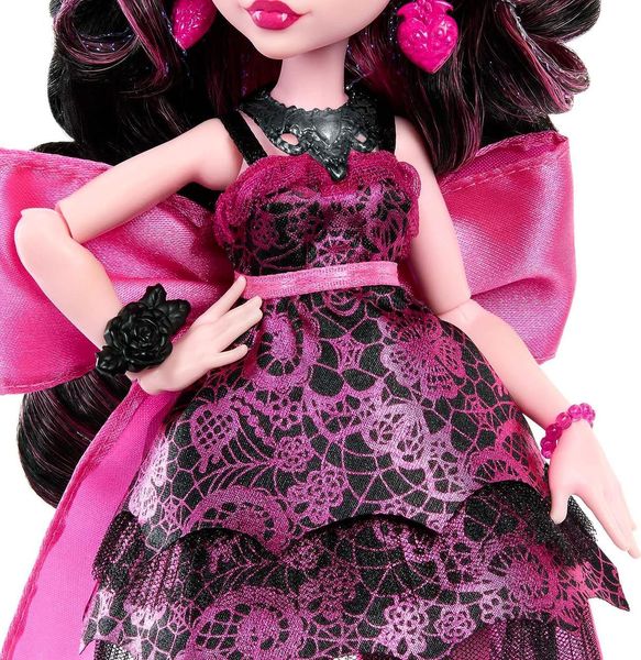 Кукла Mattel Монстер Хай Дракулаура Monster High Draculaura Ball Party HNF68 КМ0015 фото