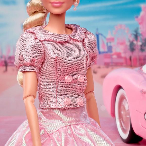 Кукла Барби коллекционная Марго Робби Barbie The Movie Margot Robbie in Pink Blouse & Skirt Tutu JBJ53 БК0014 фото