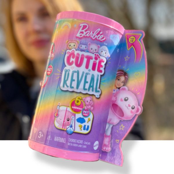 Лялька Барбі Челсі Сюрприз у костюмі Ведмедики Тедді Barbie Cutie Reveal HKR19 КБ0021 фото