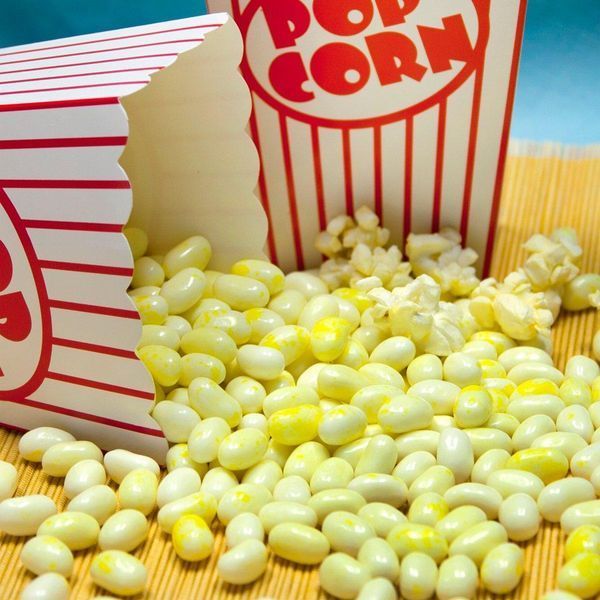 Конфеты Джели Белли вкус Попкорн Jelly Belly Gift Bag, Buttered Popcorn 97831 Б07 фото