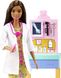 УЦІНКА (Прим'ята коробка) Barbie Барби Педиатр брюнетка Pediatrician Playset Brunette Doll GTN52 КБ0035 фото 2