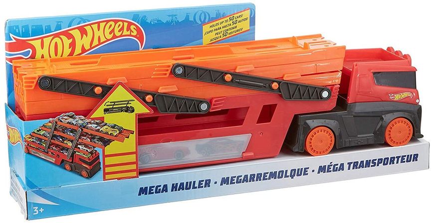 Причіп Автовоз Вантажівка Hot Wheels Mega Hauler GHR48 ХВ0068 фото