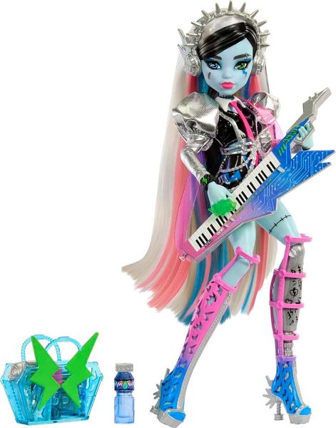 Кукла Монстер Monster High Doll Хай Фрэнки Штейн Рок-звезда HNF84 КМ0031 фото