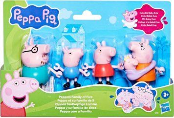 Набір фігурок Peppa Pig Велика родина Пеппи G0506 КД0056 фото