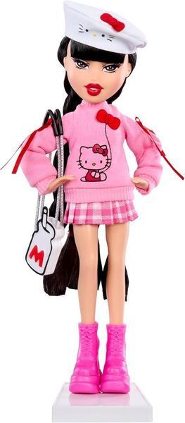УЦЕНКА (Примятая коробка) Кукла Bratz x Hello Kitty Jade Sanrio Fashion Doll Братц с аксессуарами 595670 БЦ0036у фото