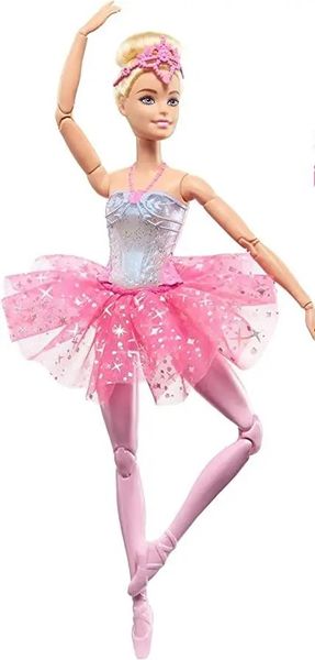 Barbie барбі дримтопія балерину Dreamtopia Twinkle Lights Posable Ballerina БК0028 фото