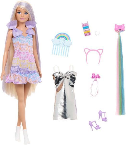 УЦЕНКА (Примятая коробка) Набор Barbie Hair play Модные прически JCT72 КБ0156у фото