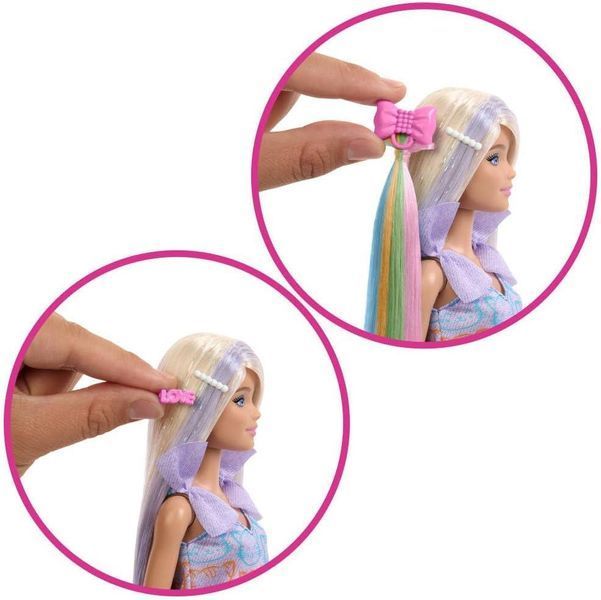 УЦЕНКА (Примятая коробка) Набор Barbie Hair play Модные прически JCT72 КБ0156у фото