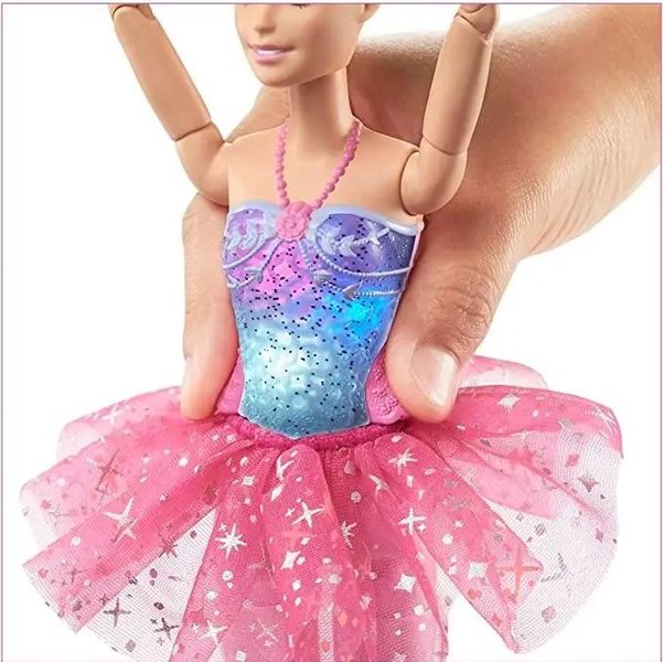 Barbie барбі дримтопія балерину Dreamtopia Twinkle Lights Posable Ballerina БК0028 фото