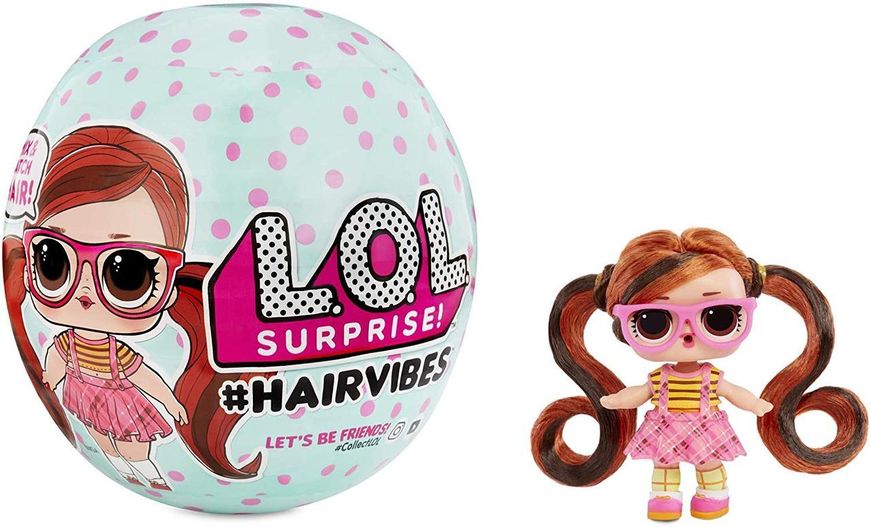 LОЛ Сюрприз Модні Зачіски Парики LOL Surprise Hairvibes MGA 564751 ЛОЛ0042 фото