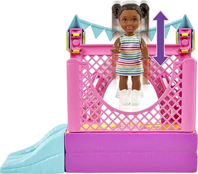 Ігровий набір Barbie Skipper Babysitters Bounce House з лялькою Skipper Babysitter (HHB67) КБ0187 фото