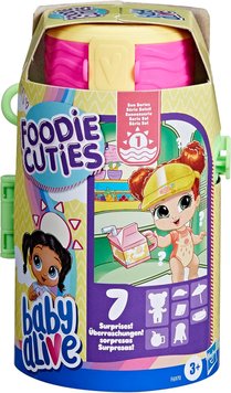 Ігровий набір сюрприз з лялькою та аксесуарами Baby Alive Foodie Cuties КД0022 фото