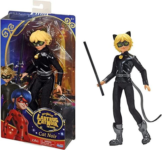 Лялька-мальчик Miraculous Movie Exclusive 11" Cat Noir Action Doll (50015) КД0009 фото