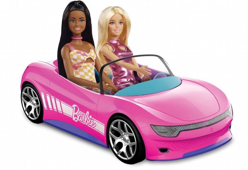 Кабриолет Барби на дистанционном управлении Barbie Hot Wheels RC Remote-Control Pink Convertible JBH05 КБ0069 фото