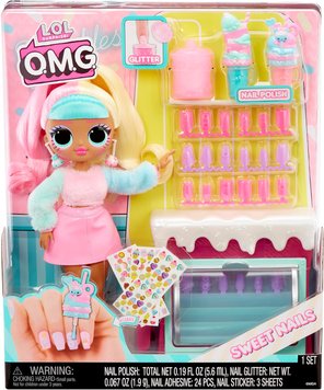 Лялька ЛОЛ ОМГ Цукерка Бон LOL Surprise OMG Sweet Nails Candylicious Sprinkles Shop 503781 ЛОЛ0037 фото