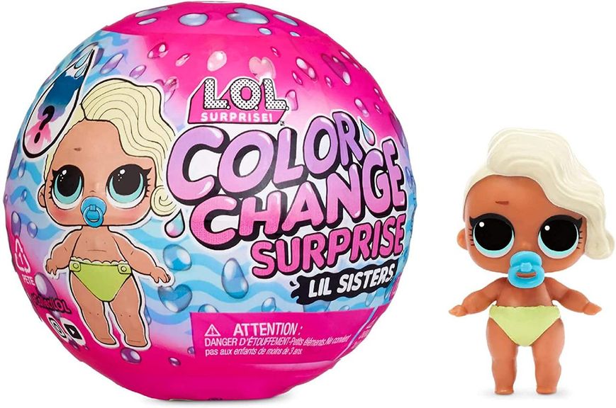 Игровой набор с куклой L.O.L. SURPRISE! серии "Color Change" - СЕСТРИЧКИ (в асс., в дисплее) ЛОЛ0142 фото