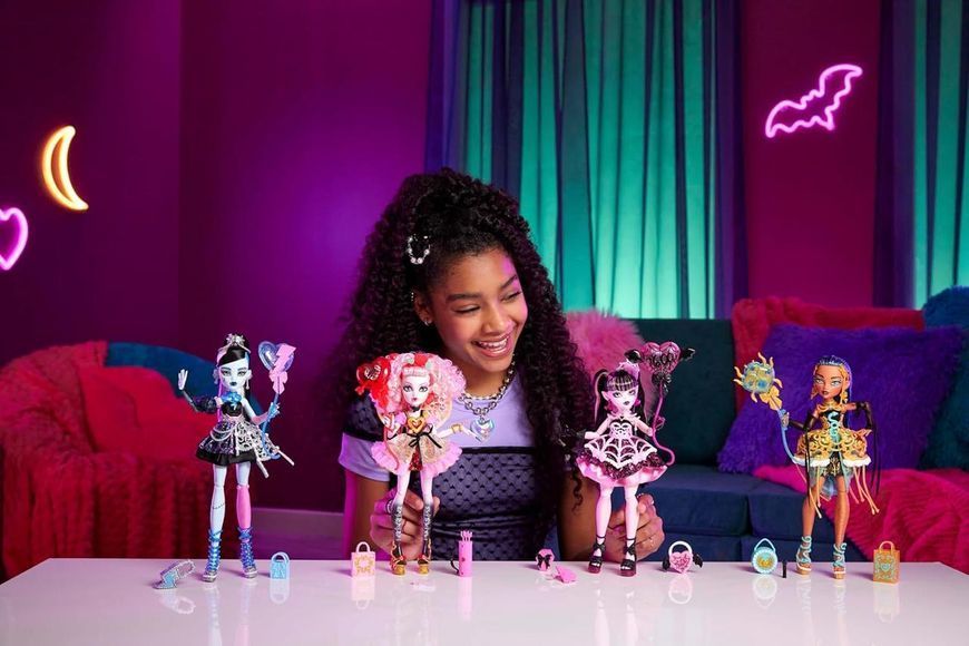 УЦІНКА (Прим'ята коробка) Лялька Monster High Страх який солодкий день народження Френкі JBG75 КМ0082у фото