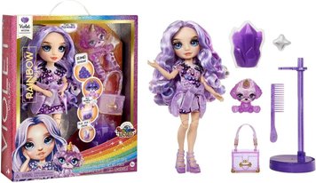 Лялька Рейнбоу Хай Вайолет Rainbow High Violet Slime Kit & Pet 120223 КР0002 фото