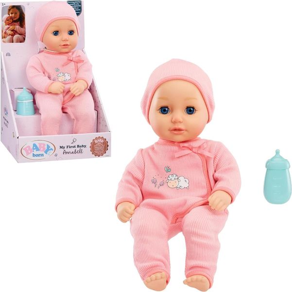 Реалистичная мягкая кукла Baby Born My First Baby Doll Annabell - Blue Eyes 918919C3 ББ0002 фото