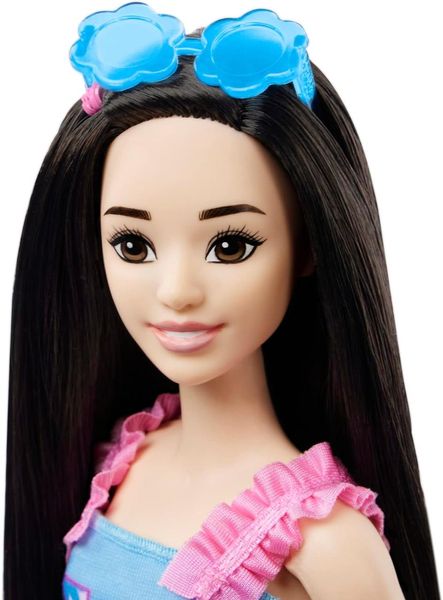 УЦІНКА (Прим'ята коробка) Лялька Моя перша Барбі Рене My First Barbie Renee Doll with Squirrel HLL22 БК0039 фото