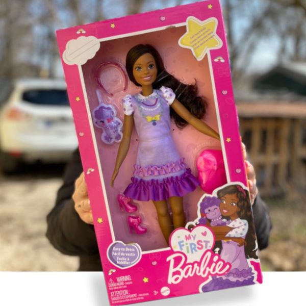 Кукла Моя первая Барби Бруклин My First Barbie Brooklyn Doll with Poodle HLL20 БК0040 фото