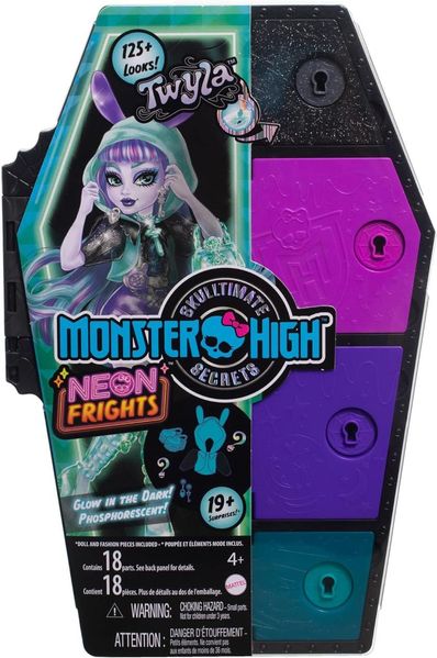 Кукла Твайла Монстер Хай Неон Monster High HNF82 КМ0024 фото