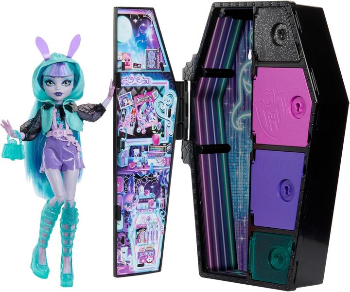 Кукла Твайла Монстер Хай Неон Monster High HNF82 КМ0024 фото