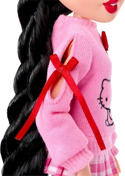Лялька Bratz x Hello Kitty Jade Sanrio Fashion Doll Братц з аксесуарами 595670 БЦ0036 фото
