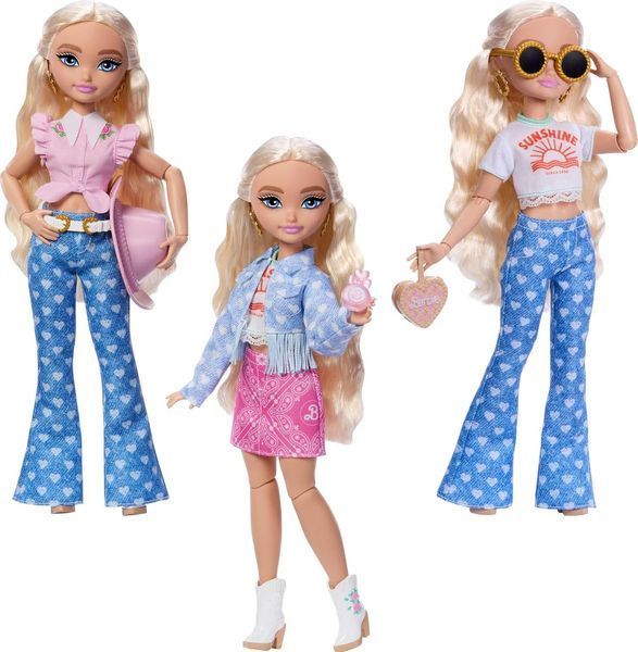 УЦІНКА (Прим'ята коробка) Лялька Barbie Dream Besties Malibu Фестивальні стилі JGH87 КБ0176у фото
