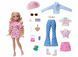УЦІНКА (Прим'ята коробка) Лялька Barbie Dream Besties Malibu Фестивальні стилі JGH87 КБ0176у фото 5