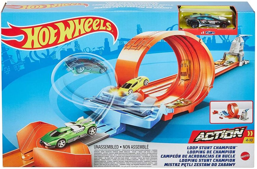 Ігровий набір Hot Wheels Чемпіон із трюків у петлі GTV13 ХВ0020 фото