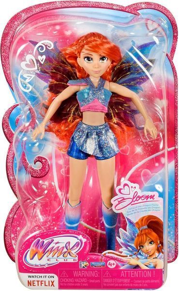 УЦІНКА (Прим'ята коробка) Лялька Вінкс Фея Блум Winx Club Bloom Fairy Playmates Toys 57811 ВК0006у фото