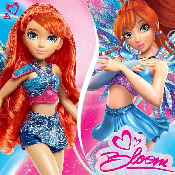 УЦІНКА (Прим'ята коробка) Лялька Вінкс Фея Блум Winx Club Bloom Fairy Playmates Toys 57811 ВК0006у фото