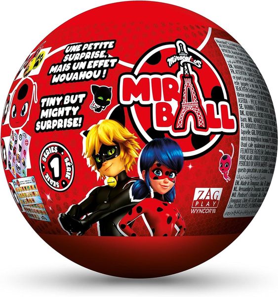 Ігровий набір сюрприз Леді баг і Суперкіт Miraculous Ladybug Miraball M14030 КД0020 фото