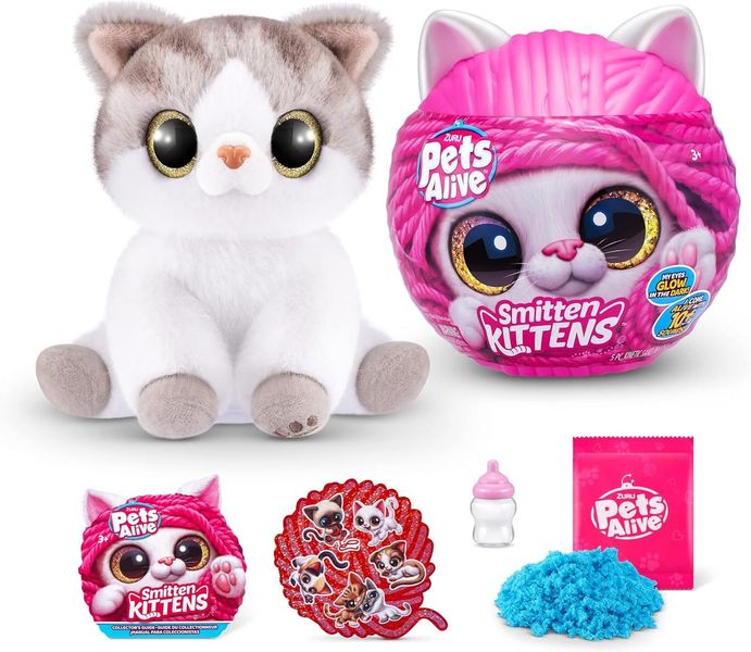 Набор-сюрприз Pets alive Smitten Kittens Игривые котята Скоттишфолд Алли 9541H РА0010H фото