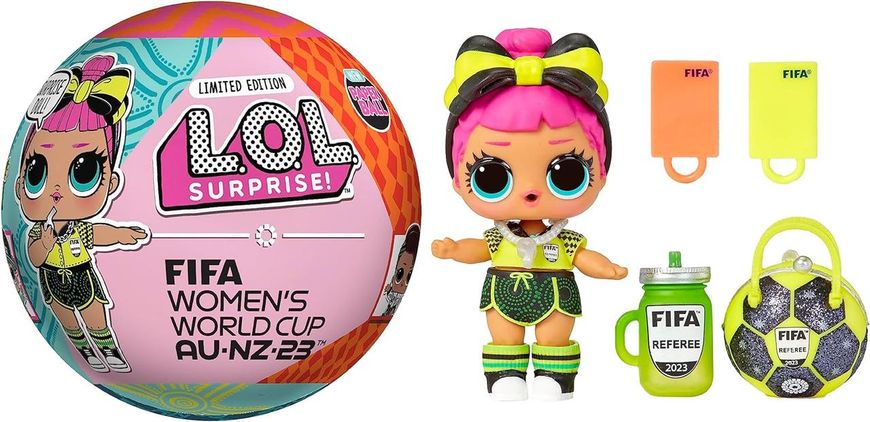 Лялька L.O.L. Surprise! X FIFA Women's World Cup Australia & New Zealand 2023 Женский футбол 588832 ЛОЛ0021 фото