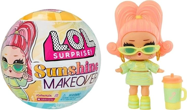 Игровой набор-сюрприз Кукла LOL Surprise Sunshine Makeover Солнечное превращение 589396 ЛОЛ0022 фото